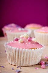 pink muffin style