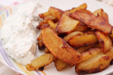 frische Bratkartoffeln