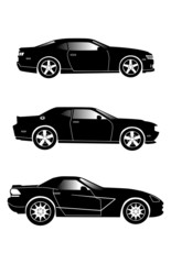 Assorted sports cars
