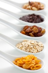Muesli ingredients