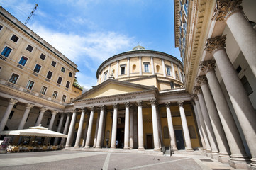 Fototapeta premium chiesa san carlo al corso milano