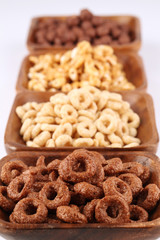 Chocolate and honey cereals