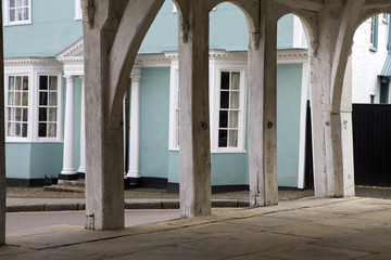 cottages, Saffron Walden, Essex, UK