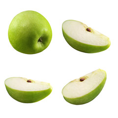 Pieces of apple