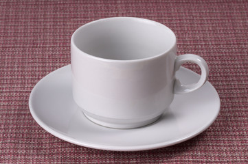 Little white coffee cup