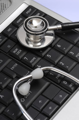 Diagnose mit Stethoskop
