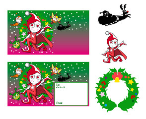 クリスマスカード002