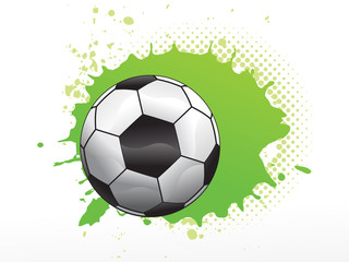 Obraz premium streszczenie piłki nożnej