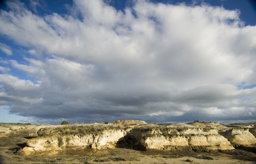 Mining Overburden Wall