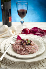 radicchio risotto