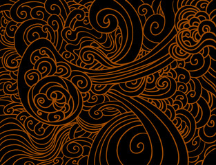 Swirling Wave Pattern