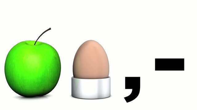 apple and egg