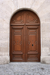Old door, Valladolid, Spain