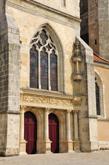 Obraz premium Eglise Saint Aignan à Bonny sur Loire (45)