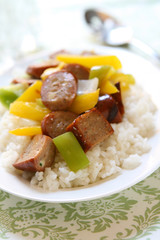 Sausages and Peppers