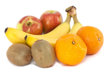 Fresh Fruit - Apples, Oranges, Bananas & Kiwi