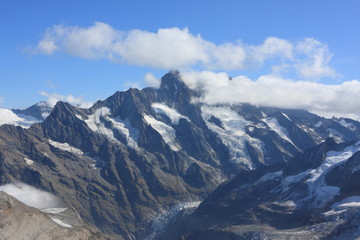 Fototapeta na wymiar Swiss alps: Jungfrau mountains, Switzerland