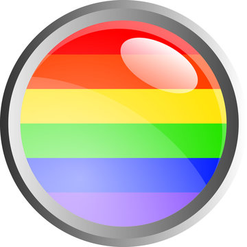 Bouton cercle gay