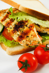 Grilled chicken sandwich