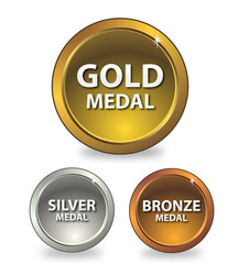 Medaglie Oro - Argento - Bronzo