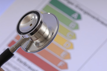 Energiecheck Stethoskop  und Energieausweis