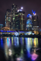 Fototapeta na wymiar Moscow City complex