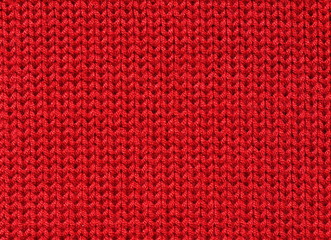 Knitted woolen fabric