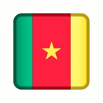 animation bouton drapeau cameroun