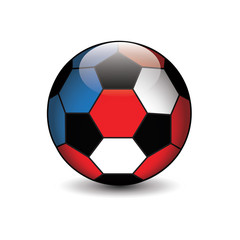 Fototapeta premium icona pallone calcio Stati Uniti