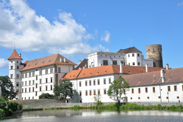 Fototapeta na wymiar Zamek w Jindrichuv Hradec