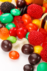 Fototapeta na wymiar assortment of colorful candy