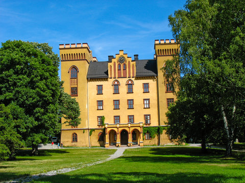 Castle in Sweden’s landscape