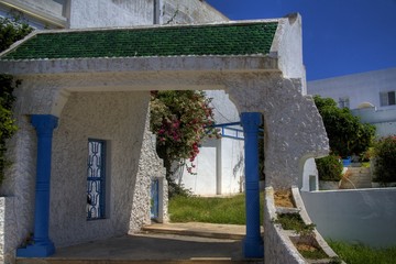 Vicolo tipico di Tunisi