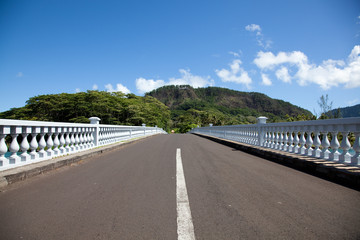 Bridge of Huahine, French Polynesia