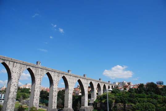 Aqueduct In Lisbon