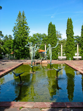 Miles garden in Sweden