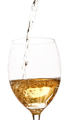 Glass of white wine