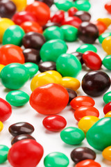 Fototapeta na wymiar color candies