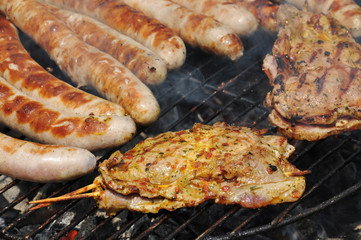 Thüringer Rostbratwurst + Steak