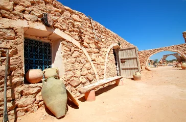 Foto op Canvas Tunisie - Guellala - Ancienne habitation © Phil_Good