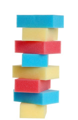 colorufl sponges