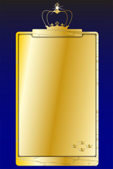 Royal Gold Vector Display