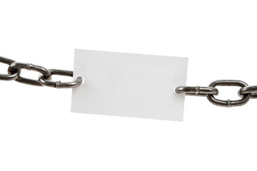 Chain and Blank paper