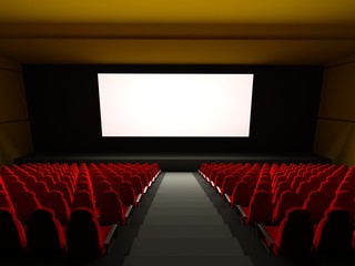 Fototapeta premium Movie Theater Seats