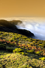 Valley, Lomba de Risco,  Plateau of Parque natural de Madeira