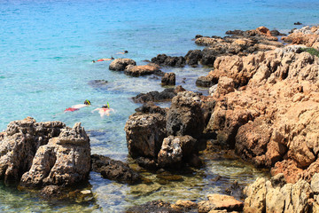 snorkling cleopatra island turkey