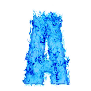 Water smoking letter A