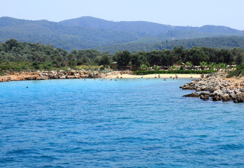 Fototapeta premium cleopatra beach turkey