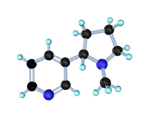 Molecule - Nicotine