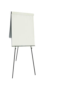 Office flip chart - isolated